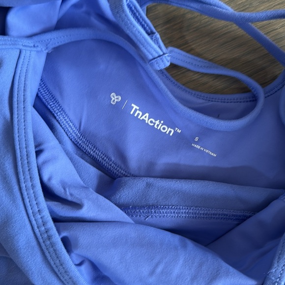 TNA Aritzia Blue/Purple Bodysuit Romper Size Small - Picture 2 of 5